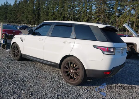 2017 Land Rover Range Rover Sport 3.0L V6 Turbocharged Diesel Hse Td6 from USA, damaged, VIN SALWR2FK3HA143396